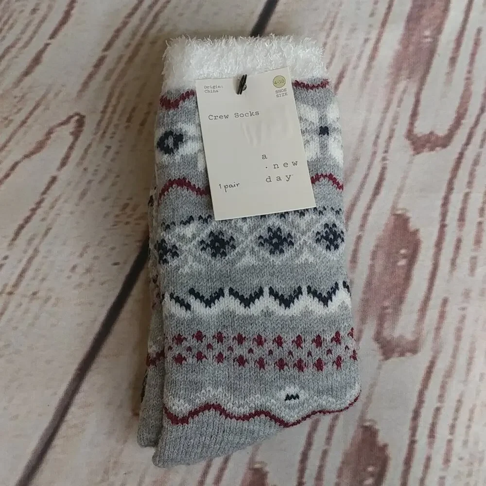 A New Day Crew Socks Gary and Multicolored - 1 Pair